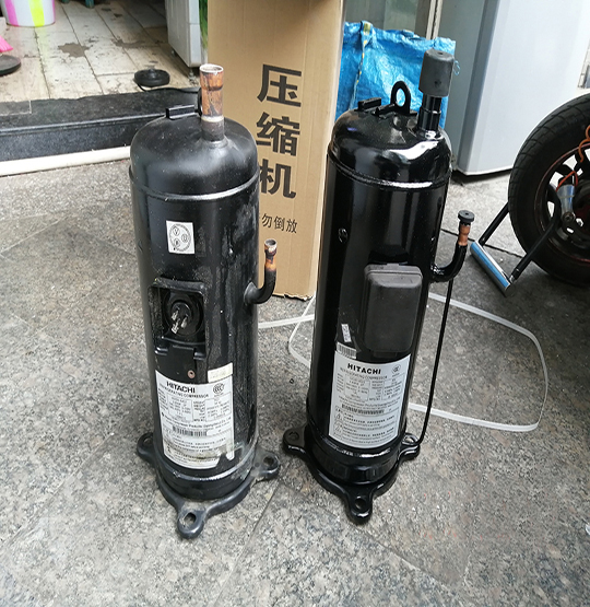 东昌中央空调压缩机的更换维修